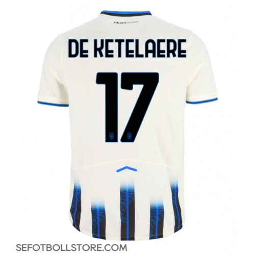 Atalanta Charles De Ketelaere #17 Replika Bortatröja 2025-26 Kortärmad
